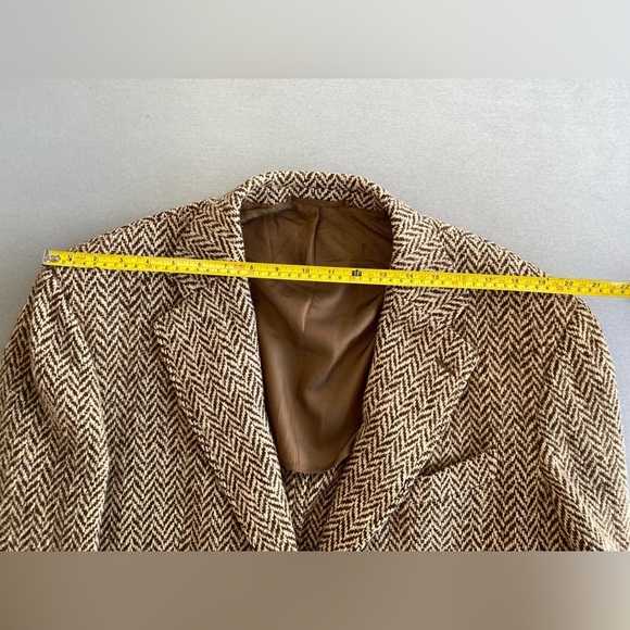 Mind blowing Faconnable cashmere/wool chevron coat - Picture 12 of 12